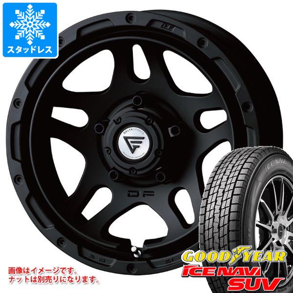 【タイヤ交換対象】スズキ ジムニーノマド JC74W用 スタッドレス グッドイヤー アイスナビ SUV 215/70R16 100Q デルタフォース オーバーランダー タイヤホイール4本セット