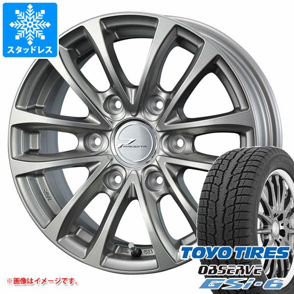【タイヤ交換対象】ハイエース 200系用 2025年製 スタッドレス トーヨー オブザーブ GSi-6 215/70R16 100Q プロディータ HC タイヤホイール4本セット