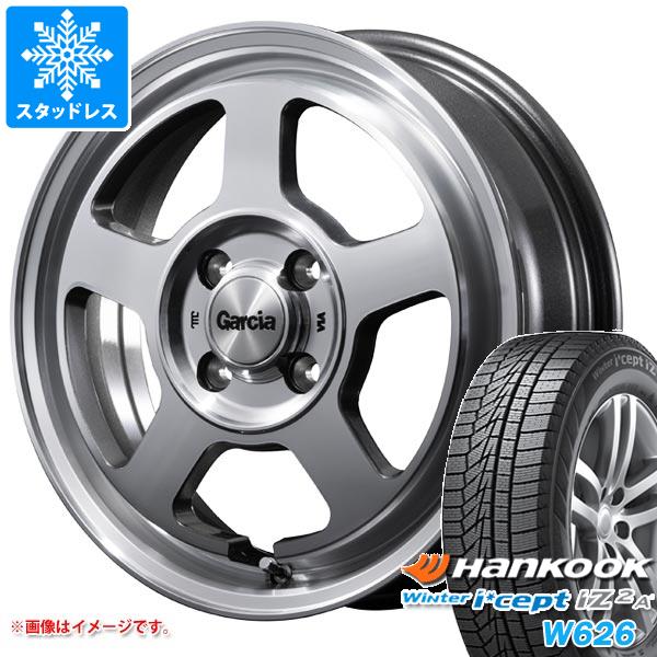 【タイヤ交換対象】アトレーワゴン S300系用 スタッドレス ハンコック ウィンターアイセプト IZ2エース W626 165/65R14 79T ガルシア シカゴ5 タイヤホイール4本セット