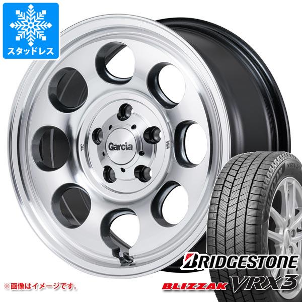 【タイヤ交換対象】T31エクストレイル用 スタッドレス ブリヂストン ブリザック VRX3 215/70R16 100Q ガルシア パーム8 タイヤホイール4本セット