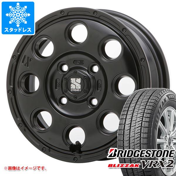 【タイヤ交換対象】エブリイワゴン DA17W用 スタッドレス ブリヂストン ブリザック VRX2 155/70R13 75Q MLJ エクストリームJ KK03 タイヤホイール4本セット