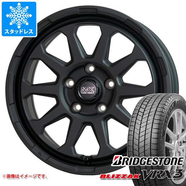 【タイヤ交換対象】T31エクストレイル用 スタッドレス ブリヂストン ブリザック VRX3 215/70R16 100Q マッドクロスレンジャー タイヤホイール4本セット