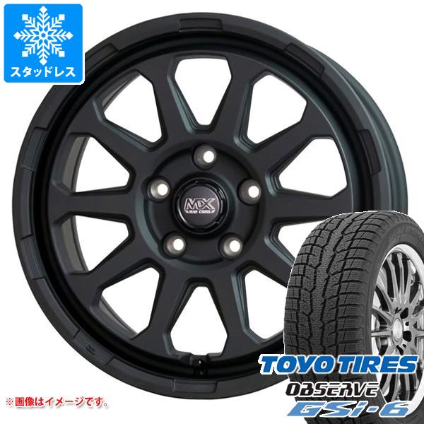 【タイヤ交換対象】CX-8 KG系用 スタッドレス トーヨー オブザーブ GSi-6 235/65R17 108Q XL マッドクロスレンジャー タイヤホイール4本セット