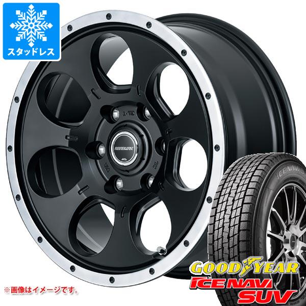 【タイヤ交換対象】ハイラックス 120系用 スタッドレス グッドイヤー アイスナビ SUV 265/65R17 112Q ロードマックス WO-7 タイヤホイール4本セット