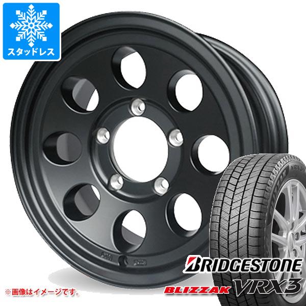 【タイヤ交換対象】スズキ ジムニーノマド JC74W用 スタッドレス ブリヂストン ブリザック VRX3 215/70R16 100Q ジムライン タイプ2 タイヤホイール4本セット