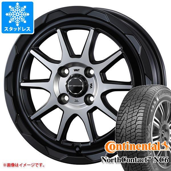 【タイヤ交換対象】アトレーワゴン S300系用 スタッドレス コンチネンタル ノースコンタクト NC6 165/65R14 79T マッドヴァンス06 タイヤホイール4本セット