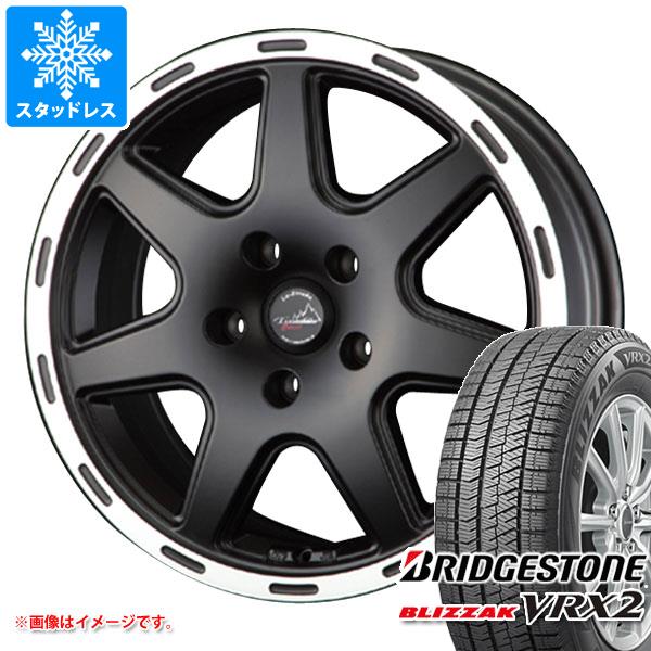 【タイヤ交換対象】ジープ コンパス M624系用 スタッドレス ブリヂストン ブリザック VRX2 225/60R17 99Q ラ・ストラーダ ティラード クロス タイヤホイール4本セット