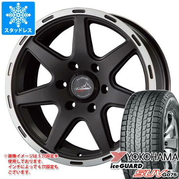 スタッドレスタイヤ ヨコハマ アイスガード SUV G075 245/65R17 107Q ＆ ティラード クロス ブラック 7.5-17 タイヤホイール4本セット 245/65-17 YOKOHAMA iceGUARD SUV G075