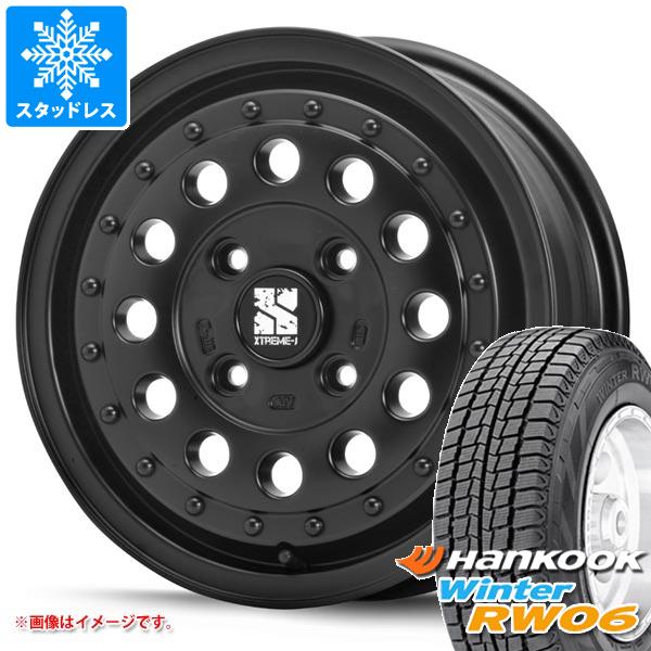 【タイヤ交換対象】タウンエース バン 400系用 スタッドレス ハンコック ウィンター RW06 175R14 8PR (175/80R14 99/98N相当) MLJ エクストリームJ ラギッド タイヤホイール4本セット