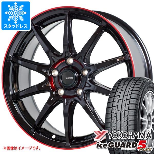 【タイヤ交換対象】スタッドレスタイヤ ヨコハマ アイスガードファイブ プラス iG50 155/70R12 73Q ＆ ジースピード P-05R 3.5-12 タイヤホイール4本セット155/70-12 YOKOHAMA iceGUARD 5 PLUS iG50