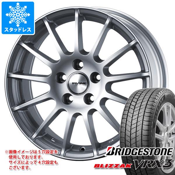 【タイヤ交換対象】メルセデスベンツ X156 GLAクラス用 スタッドレス ブリヂストン ブリザック VRX3 235/50R18 97Q アーヴィン F01 タイヤホイール4本セット