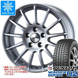 【タイヤ交換対象】メルセデスベンツ W177 Aクラス用 スタッドレス ダンロップ ウインターマックス02 WM02 205/60R16 96T XL アーヴィン F01 タイヤホイール4本セット