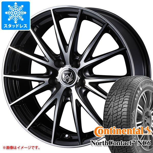 【タイヤ交換対象】スタッドレスタイヤ コンチネンタル ノースコンタクト NC6 195/60R16 93T XL ＆ ライツレー VS 6.5-16 タイヤホイール4本セット195/60-16 CONTINENTAL NorthContact NC6