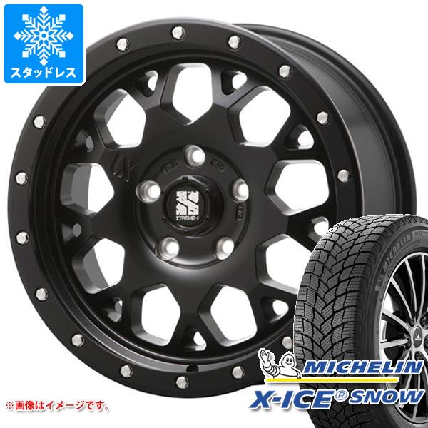 【タイヤ交換対象】スタッドレスタイヤ ミシュラン エックスアイススノー 225/60R17 103T XL ＆ MLJ エクストリームJ XJ04 7.0-17 タイヤホイール4本セット225/60-17 MICHELIN X-ICE SNOW