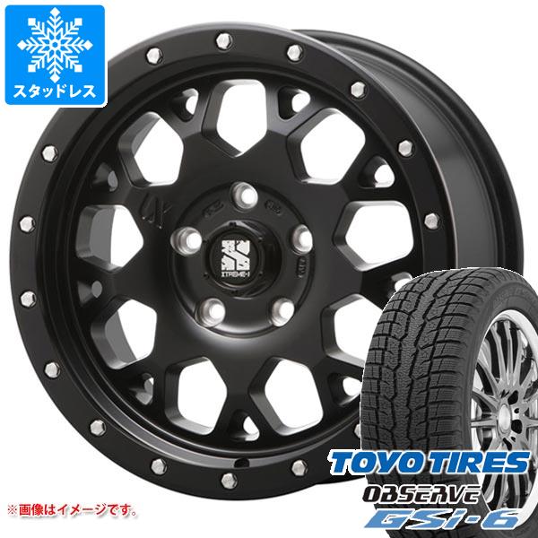 【タイヤ交換対象】ハイラックス 120系用 スタッドレス トーヨー オブザーブ GSi-6 265/65R17 112Q MLJ エクストリームJ XJ04 タイヤホイール4本セット
