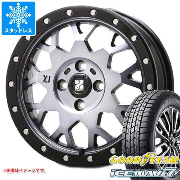 【タイヤ交換対象】ハイゼットトラック S500系用 2025年製 スタッドレス グッドイヤー アイスナビ7 165/65R14 79Q MLJ エクストリームJ XJ04 タイヤホイール4本セット