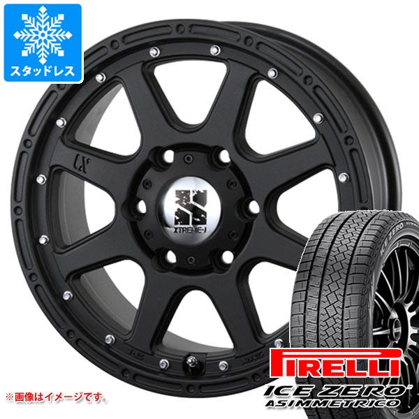 【タイヤ交換対象】RAV4 50系用 スタッドレス ピレリ アイスゼロアシンメトリコ 225/65R17 106H XL MLJ エクストリームJ タイヤホイール4本セット