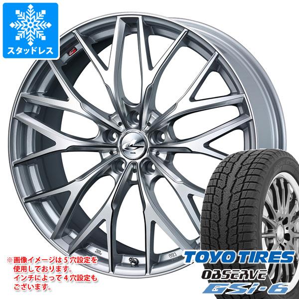 【タイヤ交換対象】スタッドレスタイヤ トーヨー オブザーブ GSi-6 235/65R17 108Q XL ＆ レオニス MX 7.0-17 タイヤホイール4本セット235/65-17 TOYO OBSERVE GSi-6