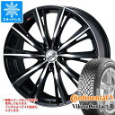 【タイヤ交換対象】スタッドレスタイヤ コンチネンタル バイキングコンタクト7 225/65R17 106T XL ＆ レオニス WX 7.0-17 タイヤホイール4本セット225/65-17 CONTINENTAL VikingContact 7