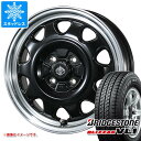 【タイヤ交換対象】NV200バネット M20用 スタッドレス ブリヂストン ブリザック VL1 165/80R14 97/95N (165R14 8PR相当) ランドフット SWZ タイヤホイール4本セット