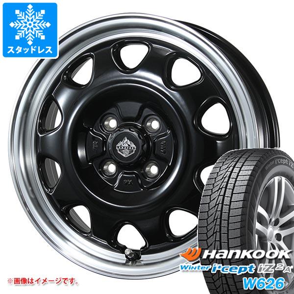 【タイヤ交換対象】ハイゼットトラック S500系用 2025年製 スタッドレス ハンコック ウィンターアイセプト IZ2エース W626 165/65R14 79T ランドフット SWZ タイヤホイール4本セット