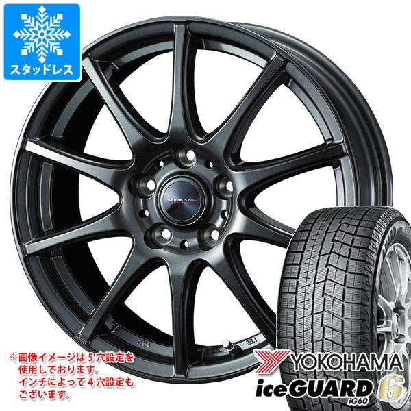 スタッドレスタイヤ ヨコハマ アイスガードシックス iG60 195/65R16 92Q ＆ ヴェルヴァ チャージ 6.0-16 タイヤホイール4本セット195/65-16 YOKOHAMA iceGUARD 6 iG60