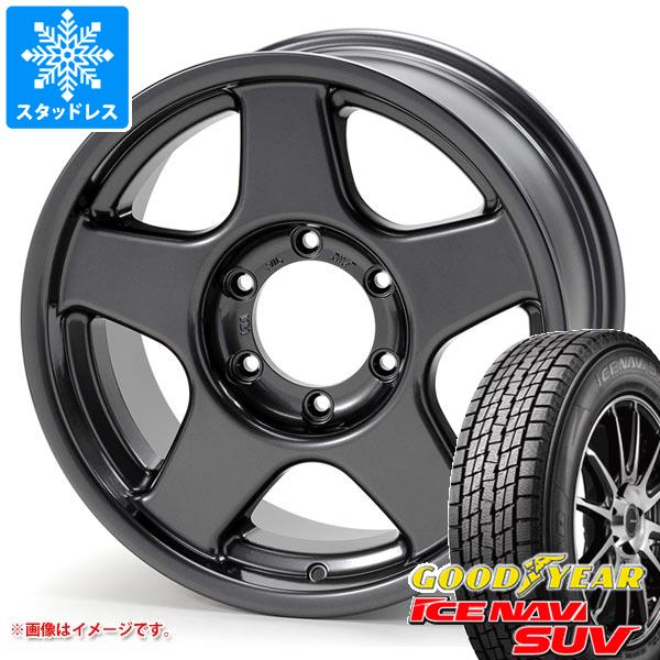 【タイヤ交換対象】ハイラックス 120系用 スタッドレス グッドイヤー アイスナビ SUV 265/70R17 115Q ブラッドレー V タイヤホイール4本セット