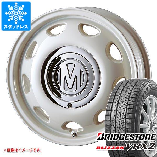 【タイヤ交換対象】タフト LA900系用 スタッドレス ブリヂストン ブリザック VRX2 165/65R15 81Q クリムソン ディーン ミニ タイヤホイール4本セット