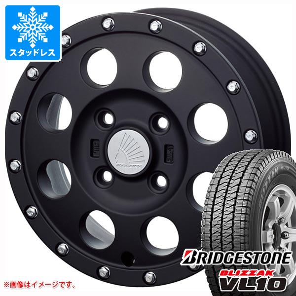 【タイヤ交換対象】キャリイ DA16T用 スタッドレス ブリヂストン ブリザック VL10 145/80R12 80/78N (145R12 6PR相当) ラグナ IMX12 タイヤホイール4本セット