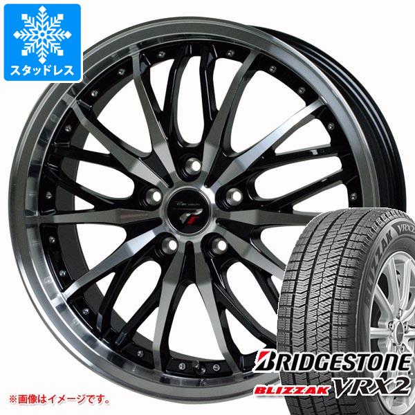 【タイヤ交換対象】スタッドレスタイヤ ブリヂストン ブリザック VRX2 185/55R15 82Q ＆ プレシャス HM-3 5.5-15 タイヤホイール4本セット185/55-15 BRIDGESTONE BLIZZAK VRX2