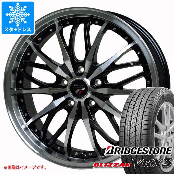 【タイヤ交換対象】スタッドレスタイヤ ブリヂストン ブリザック VRX3 215/55R18 95Q ＆ プレシャス HM-3 7.0-18 タイヤホイール4本セット215/55-18 BRIDGESTONE BLIZZAK VRX3