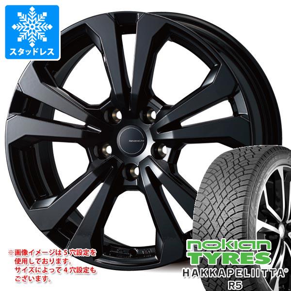 【タイヤ交換対象】MINI クラブマン F54用 スタッドレス ノキアン ハッカペリッタ R5 205/55R16 94R XL アドバンスライン SV-1 タイヤホイール4本セット