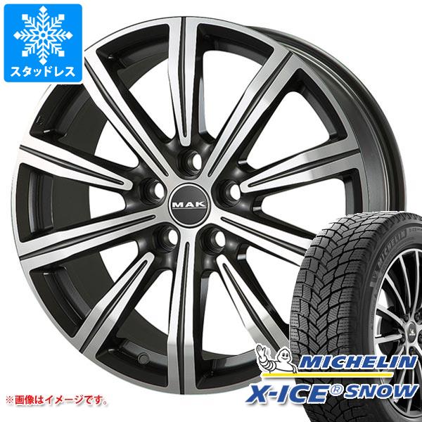 【タイヤ交換対象】ランドローバー ディスカバリー LA系用 スタッドレス ミシュラン エックスアイススノー SUV 255/55R19 111T XL MAK バーミンガム タイヤホイール4本セット