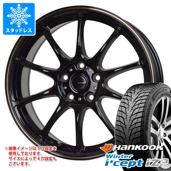 【タイヤ交換対象】スタッドレスタイヤ ハンコック ウィンターアイセプト iZ3 W636 215/65R16 102T XL ＆ ジースピード P-07 6.5-16 タイヤホイール4本セット215/65-16 HANKOOK Winter i cept iZ3 W636