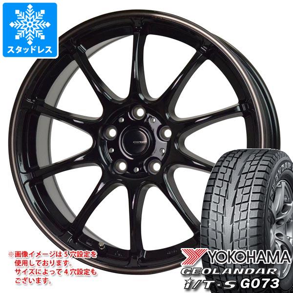 【タイヤ交換対象】スタッドレスタイヤ ヨコハマ ジオランダー I/T-S G073 215/65R16 98Q ＆ ジースピード P-07 6.5-16 タイヤホイール4本セット215/65-16 YOKOHAMA GEOLANDAR I/T-S G073