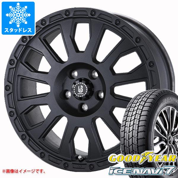 【タイヤ交換対象】スタッドレスタイヤ グッドイヤー アイスナビ7 165/65R15 81Q ＆ ラ・ストラーダ アヴェンチュラ 4.5-15 タイヤホイール4本セット165/65-15 GOODYEAR ICE NAVI 7