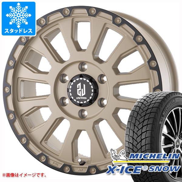 【タイヤ交換対象】2025年製 スタッドレスタイヤ ミシュラン エックスアイススノー SUV 265/65R17 112T ＆ ラ・ストラーダ アヴェンチュラ 8.0-17 タイヤホイール4本セット265/65-17 MICHELIN X-ICE SNOW SUV