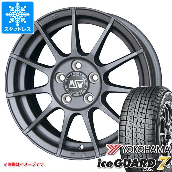 メルセデスベンツ C207 Eクラスクーペ用 スタッドレス ヨコハマ アイスガードセブン iG70 215/55R16 93Q OZ MSW 85 タイヤホイール4本セット