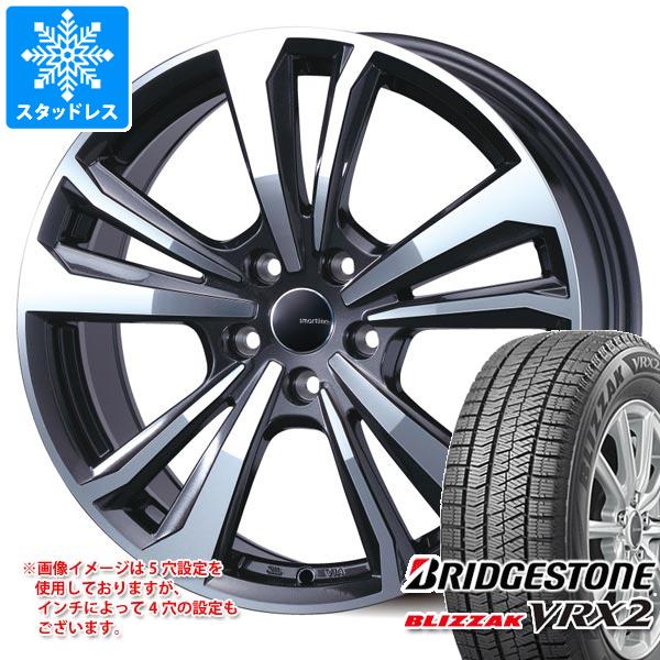 【タイヤ交換対象】シトロエン DS9 X835系用 スタッドレス ブリヂストン ブリザック VRX2 215/60R17 96Q スマートライン 365 タイヤホイール4本セット