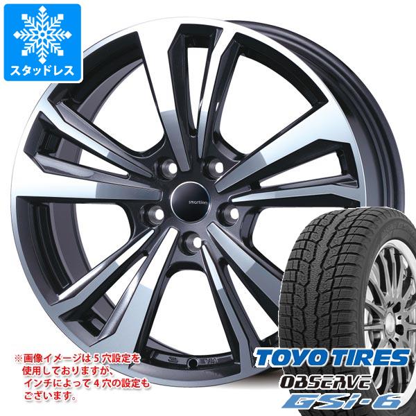 【タイヤ交換対象】アウディ Q5 FY系用 スタッドレス トーヨー オブザーブ GSi-6 235/65R17 108Q XL スマートライン 365 タイヤホイール4本セット