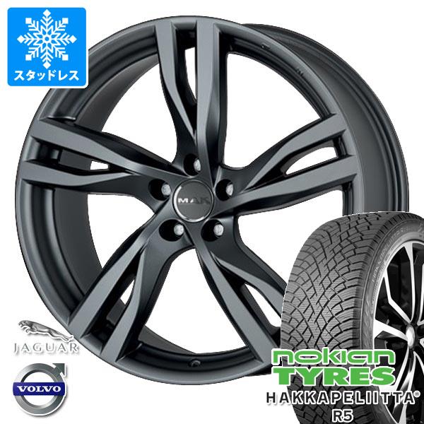 【タイヤ交換対象】ジャガー Eペース DF系用 スタッドレス ノキアン ハッカペリッタ R5 SUV 235/60R18 107R XL MAK ストックホルム タイヤホイール4本セット