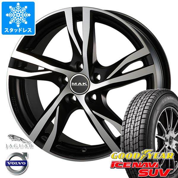 【タイヤ交換対象】ボルボ XC60 DD/DB系用 スタッドレス グッドイヤー アイスナビ SUV 235/55R19 101Q MAK ストックホルム タイヤホイール4本セット