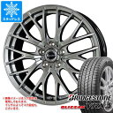 【タイヤ交換対象】スタッドレスタイヤ ブリヂストン ブリザック VRX3 235/65R18 106Q ＆ エクシーダー E05 2 8.0-18 タイヤホイール4本セット235/65-18 BRIDGESTONE BLIZZAK VRX3