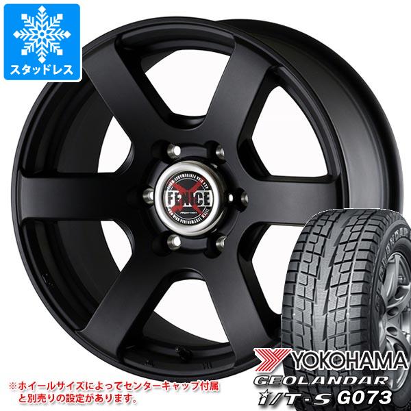 【タイヤ交換対象】スタッドレスタイヤ ヨコハマ ジオランダー I/T-S G073 215/60R17 96Q ＆ ドゥオール フェニーチェ クロス XC6 7.5-17 タイヤホイール4本セット215/60-17 YOKOHAMA GEOLANDAR I/T-S G073