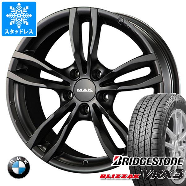 【タイヤ交換対象】BMW F32/F33 4シリーズ用 スタッドレス ブリヂストン ブリザック VRX3 225/55R16 99Q XL MAK ルフト タイヤホイール4本セット