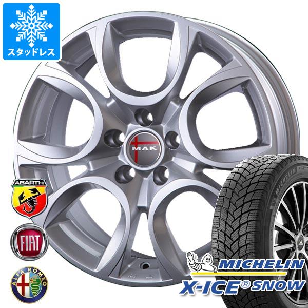 【タイヤ交換対象】アルファロメオ ジュリエッタ用 スタッドレス ミシュラン エックスアイススノー 205/55R16 94H XL MAK トリノ タイヤホイール4本セット