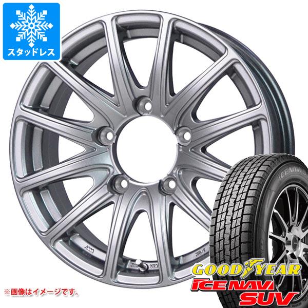 【タイヤ交換対象】ジムニー用 スタッドレス グッドイヤー アイスナビ SUV 175/80R16 91Q バイソン BN-01 タイヤホイール4本セット