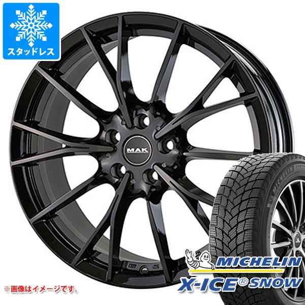 【タイヤ交換対象】BMW F44 2シリーズ用 2025年製 スタッドレス ミシュラン エックスアイススノー 205/55R16 94H XL MAK ファブリック タイヤホイール4本セット