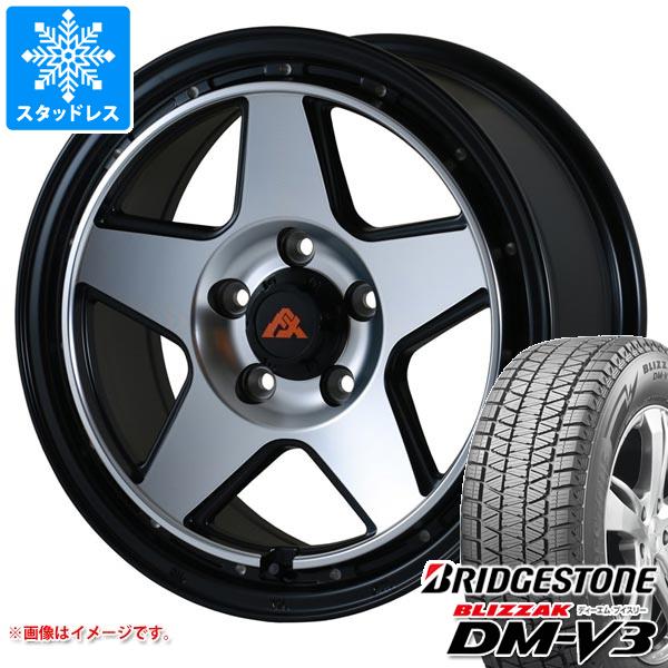 【タイヤ交換対象】エクリプスクロス GK系用 スタッドレス ブリヂストン ブリザック DM-V3 225/70R16 103Q ドゥオール フェニーチェ クロス XC5 タイヤホイール4本セット