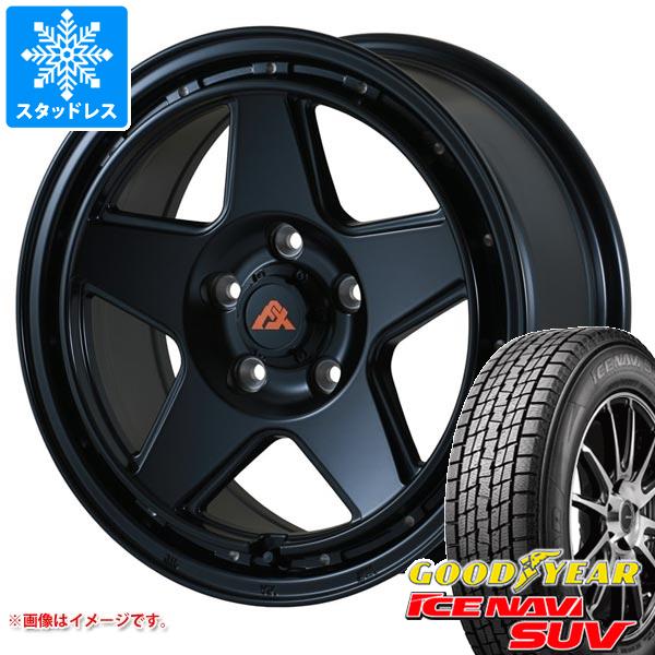 【タイヤ交換対象】CX-5 KE/KF系用 スタッドレス グッドイヤー アイスナビ SUV 225/70R16 103Q ドゥオール フェニーチェ クロス XC5 タイヤホイール4本セット